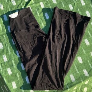 Aerie Black Offline Real Me Xtra Bootcut Leggings